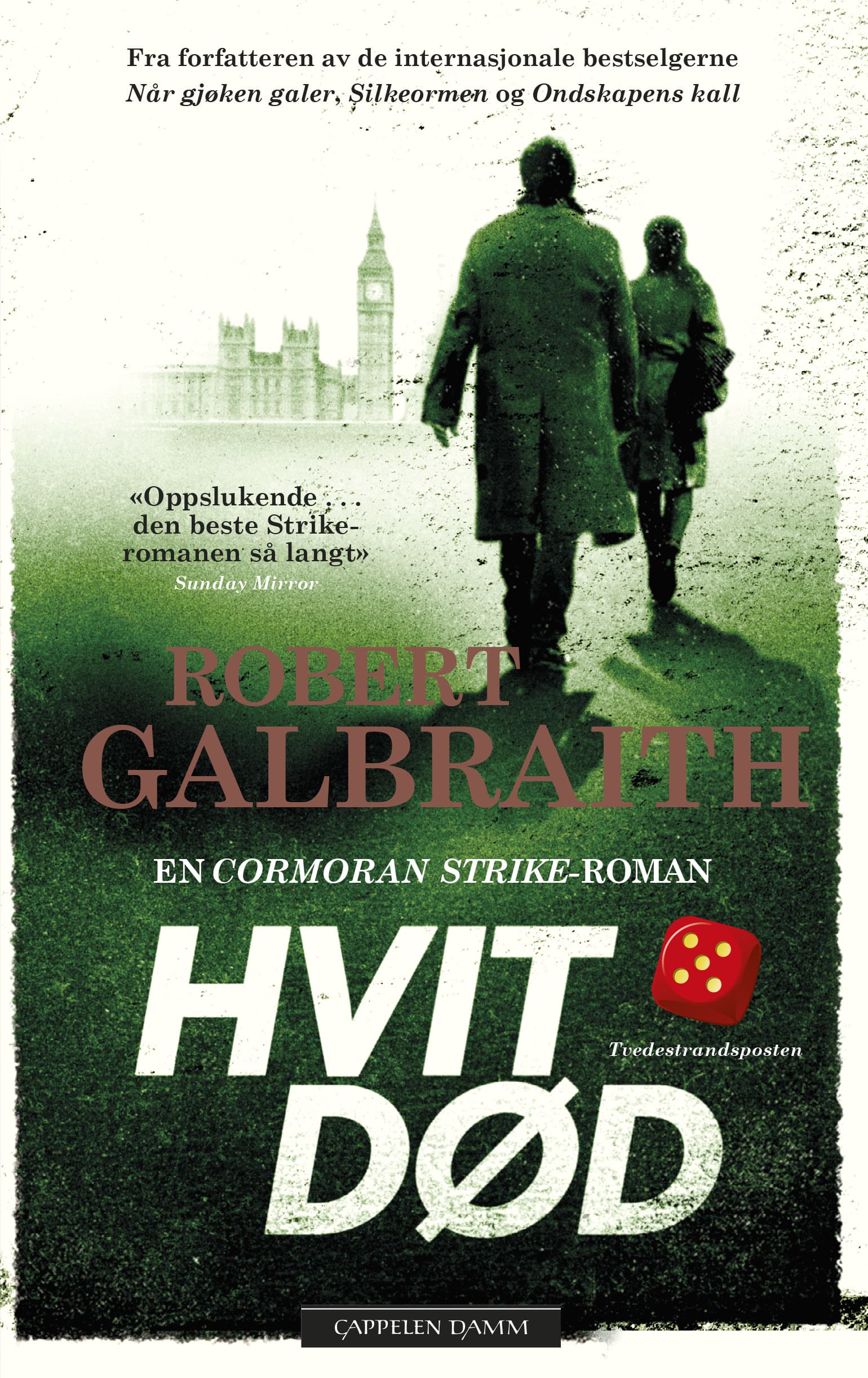 Omslag Hvit død av Robert Galbraith (Heftet)