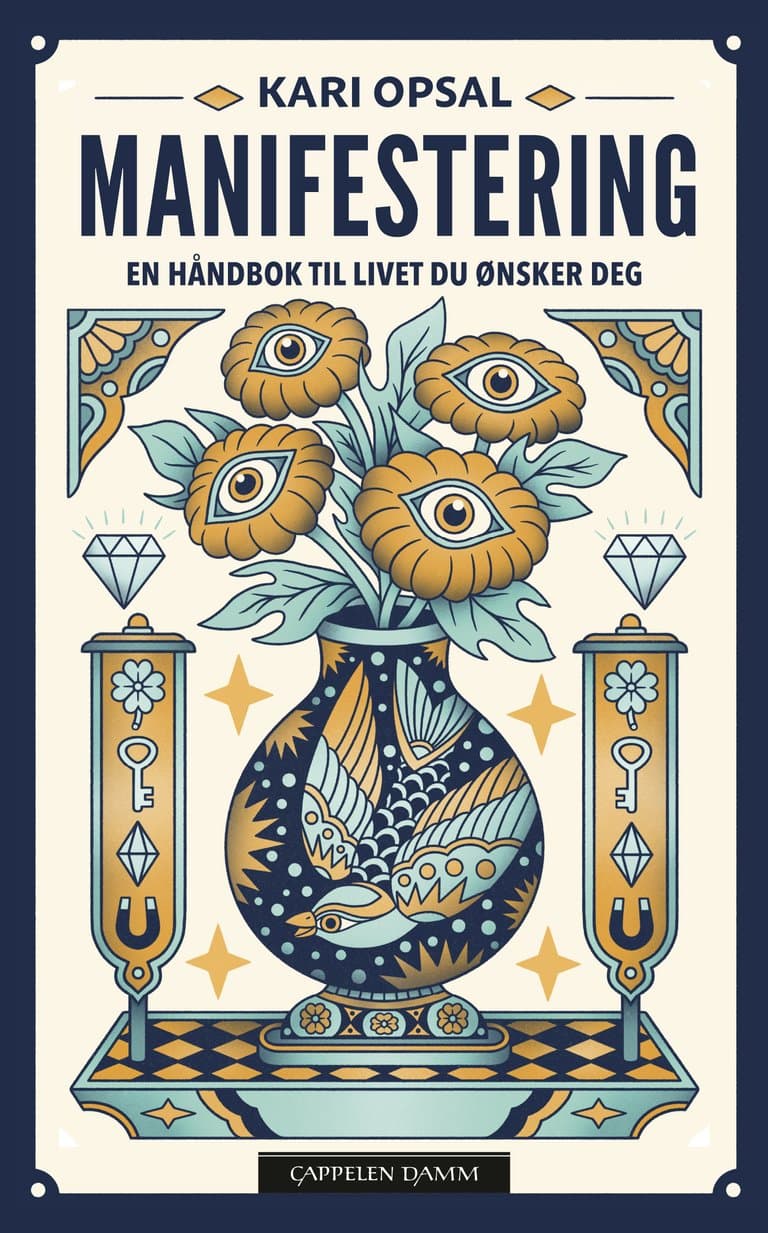Omslag Manifestering av Kari Opsal (Innbundet)