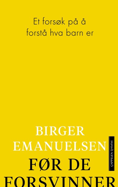 Omslag av "Før de forsvinner"