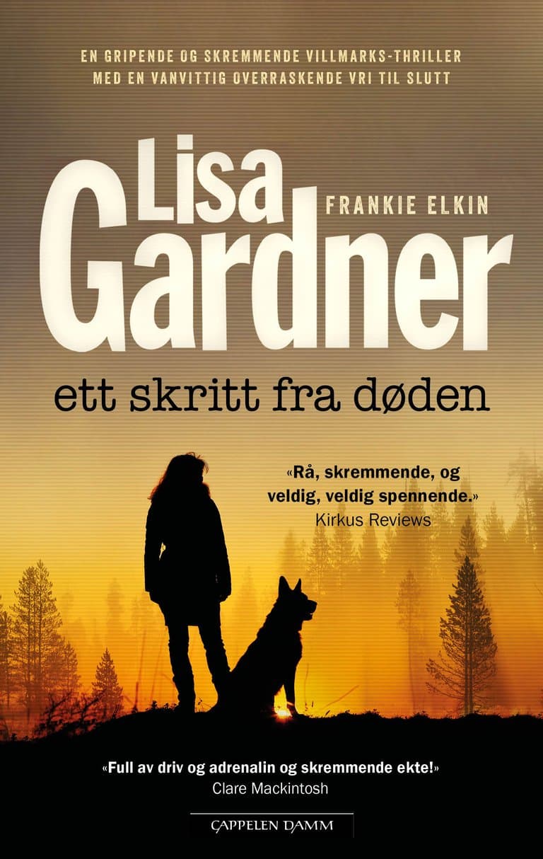 Omslag Ett skritt fra døden av Lisa Gardner (Innbundet)