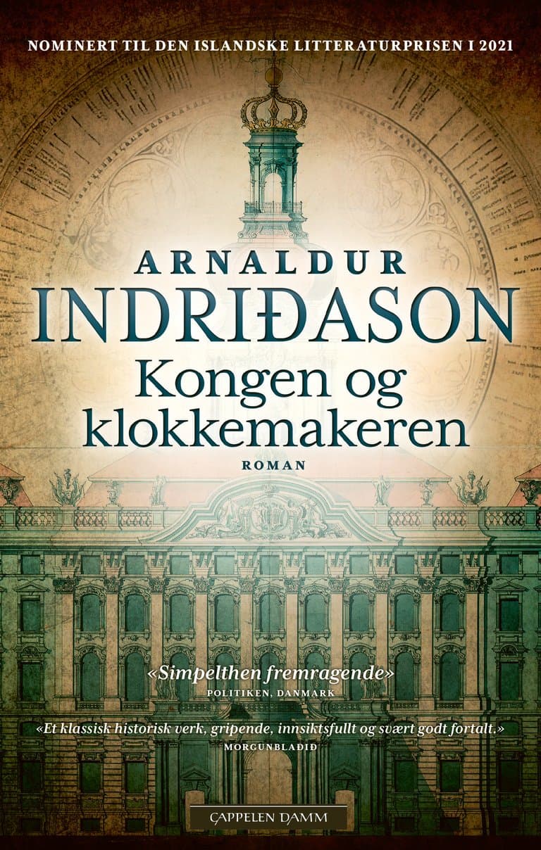 Omslag Kongen og klokkemakeren av Arnaldur Indridason (Ebok)