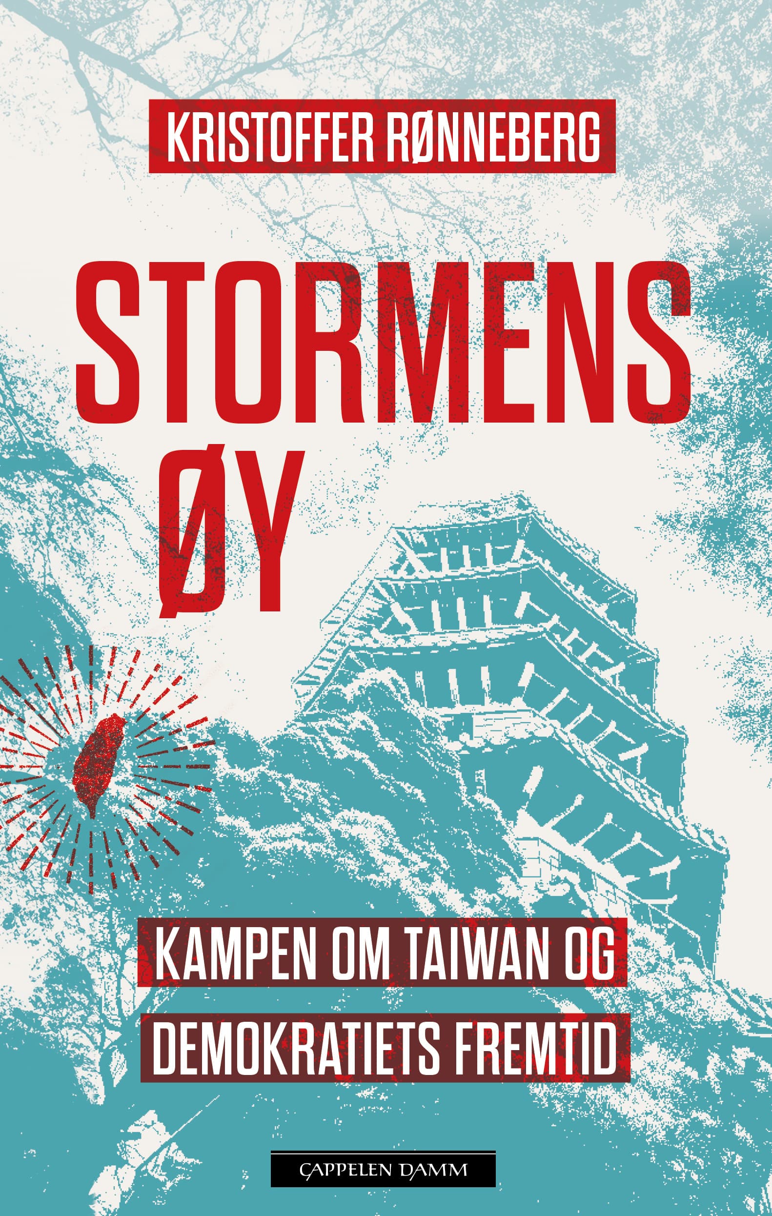 Omslag Stormens øy av Kristoffer Rønneberg (Innbundet)