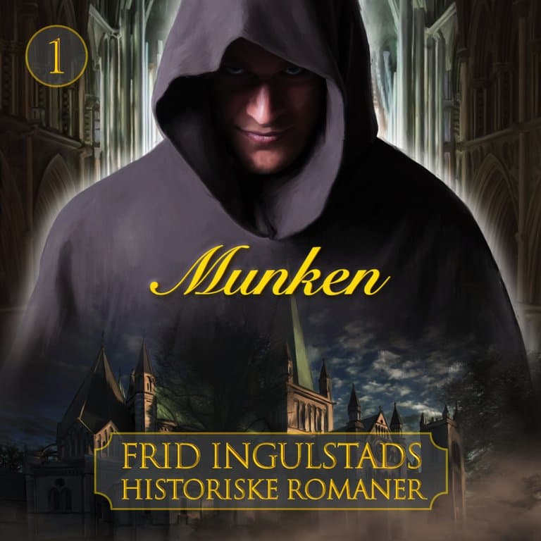 Omslag Munken av Frid Ingulstad (Lydbok)