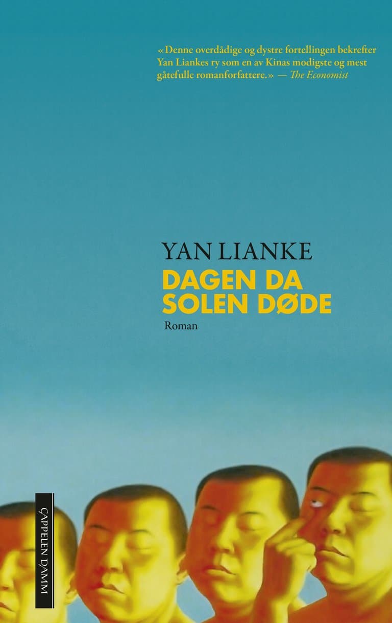 Omslag Dagen da solen døde av Yan Lianke (Innbundet)