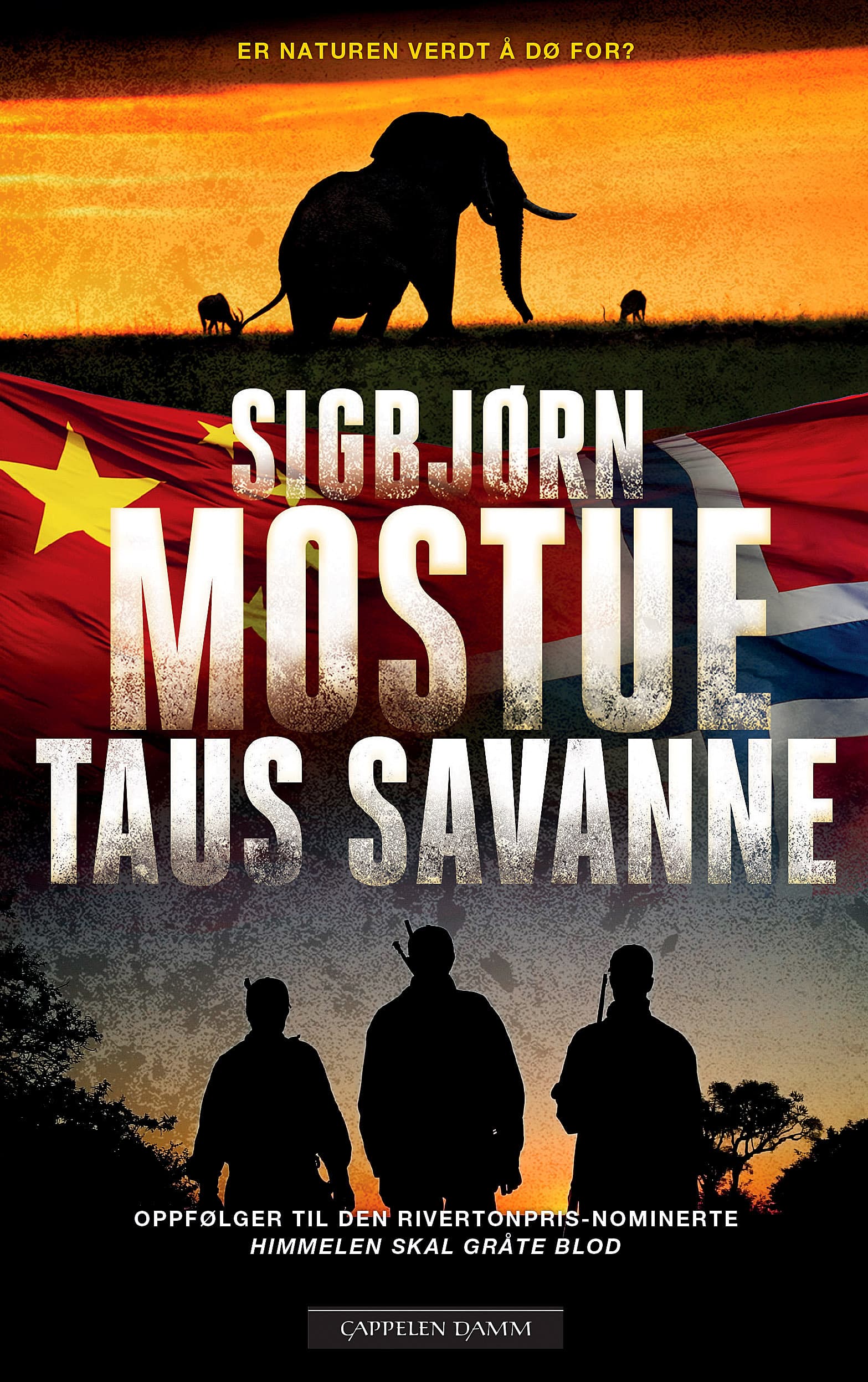 Omslag Taus savanne av Sigbjørn Mostue (Ebok)