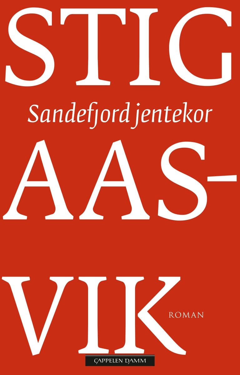Omslag Sandefjord jentekor av Stig Aasvik (Innbundet)