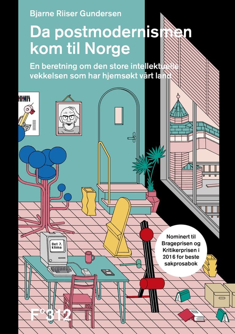 Omslag Da postmodernismen kom til Norge av Bjarne Riiser Gundersen (Heftet)