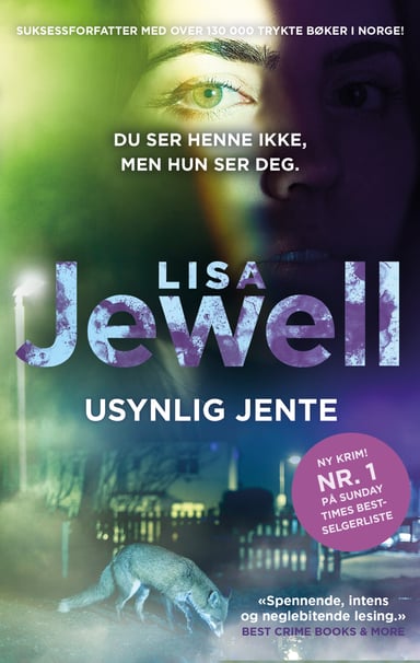 Omslag av "Usynlig jente"