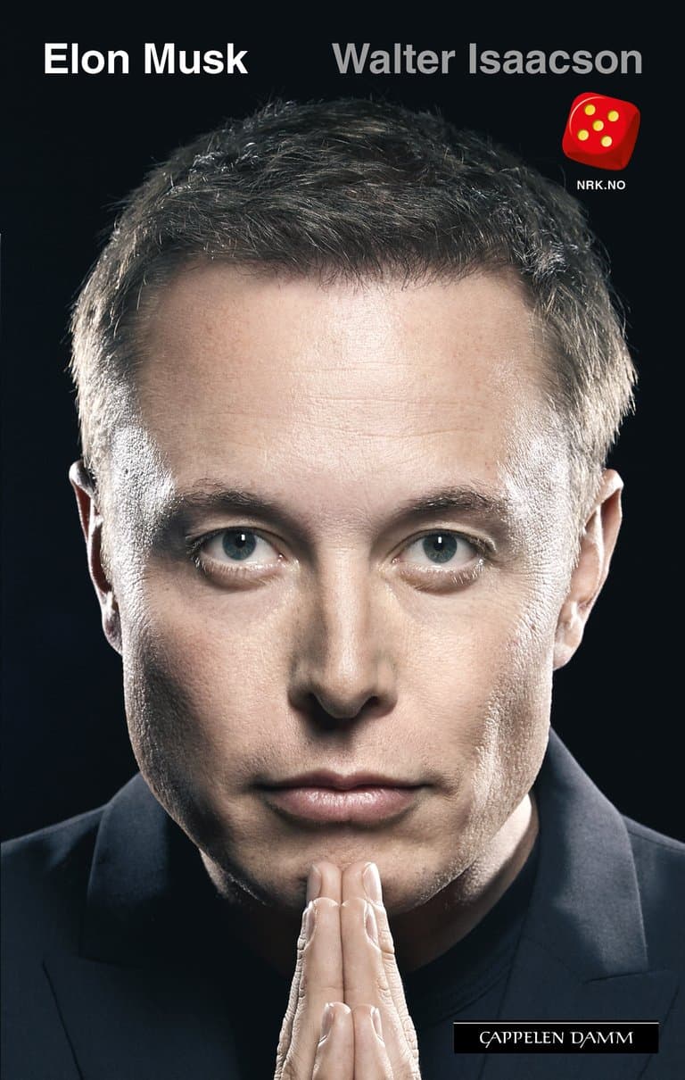 Omslag Elon Musk av Walter Isaacson (Heftet)