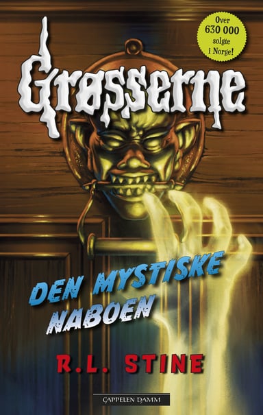 Omslag av "Grøsserne - Den mystiske naboen"