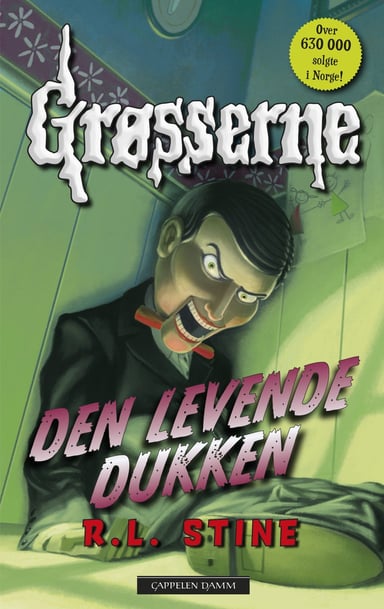 Omslag av "Grøsserne – Den levende dukken"