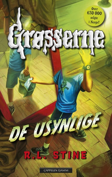 Omslag av "Grøsserne – De usynlige"