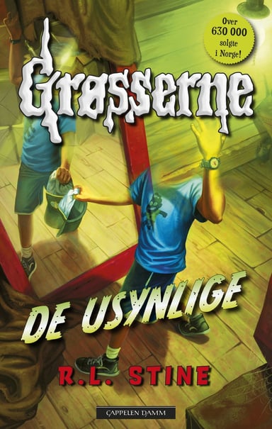 Omslag av "Grøsserne - De usynlige"