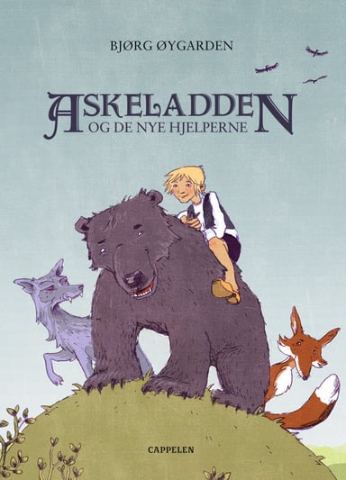 Omslag av "Askeladden og de nye hjelperne"