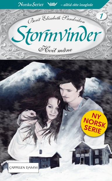 Omslag av "Hvit måne"