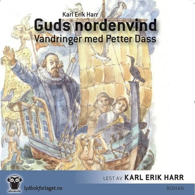 Omslag av "Guds nordenvind - Vandringer med Petter Dass"