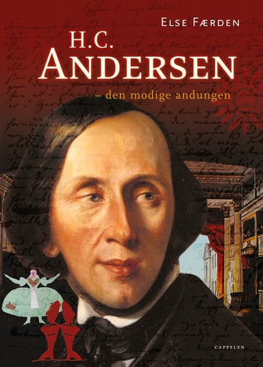 Omslag av "H. C. Andersen - den modige andungen"