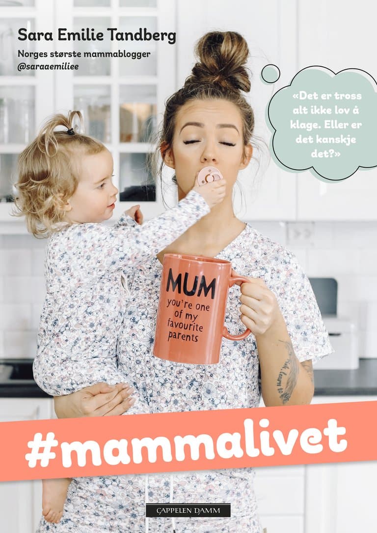 Omslag Mammalivet av Sara Emilie Tandberg (Innbundet)