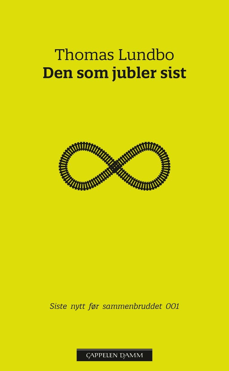 Omslag Den som jubler sist av Thomas Lundbo (Innbundet)