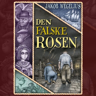 Omslag av "Den falske rosen"