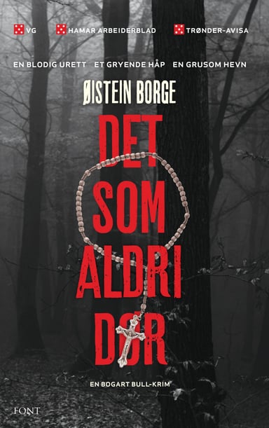 Omslag av "Det som aldri dør"