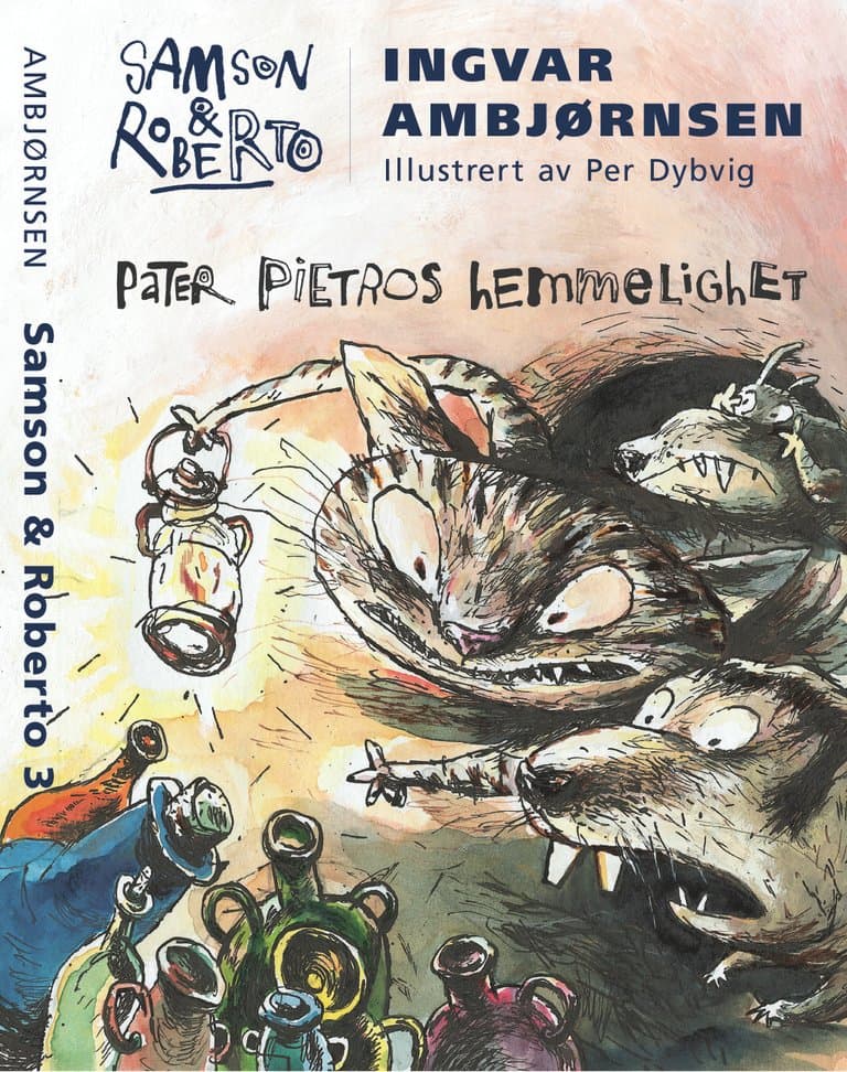 Omslag Pater Pietros hemmelighet av Ingvar Ambjørnsen (Innbundet)