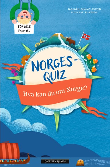 Omslag av "Norgesquiz - for hele familien"