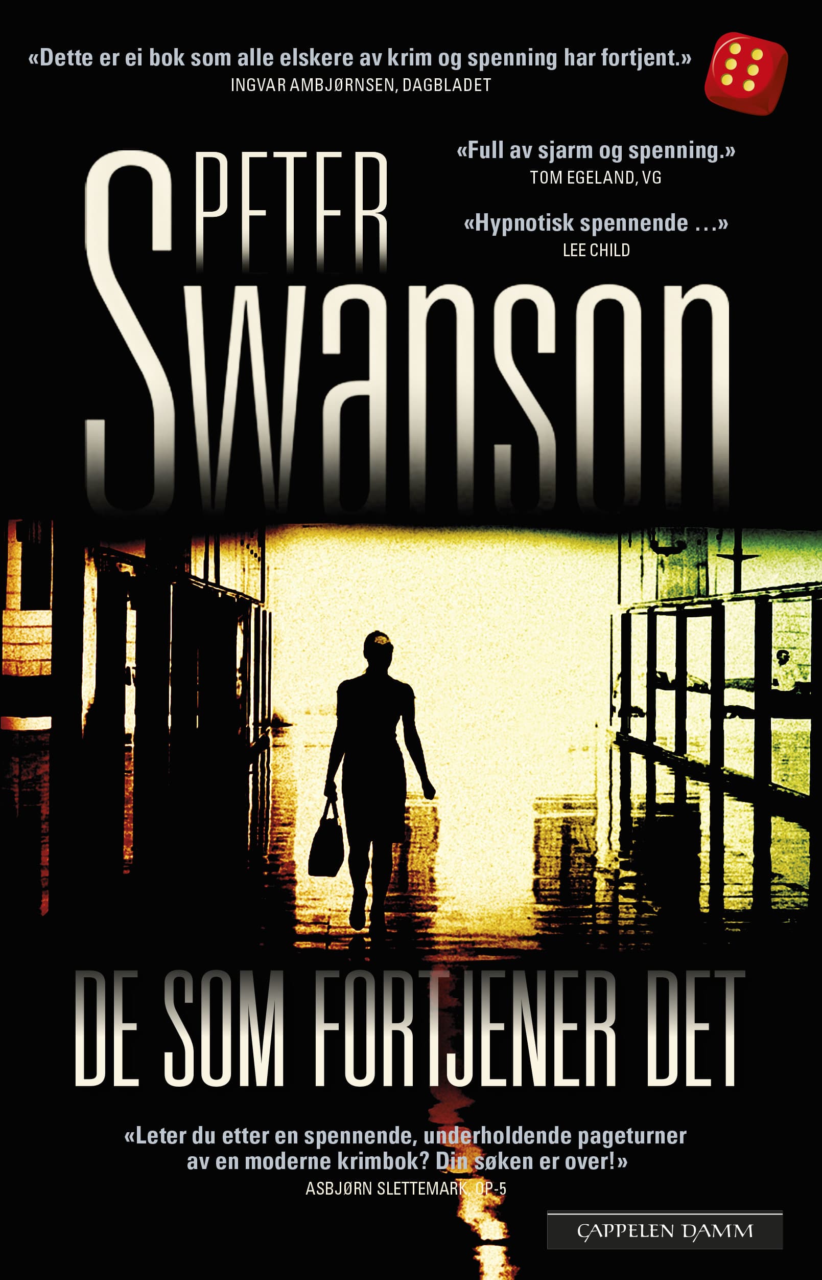 Omslag De som fortjener det av Peter Swanson (Innbundet)
