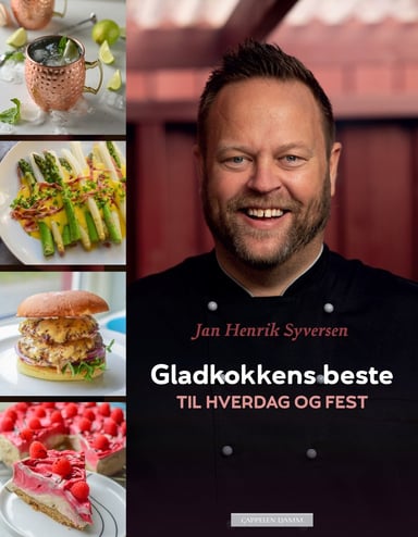 Omslag av "Gladkokkens beste til hverdag og fest"
