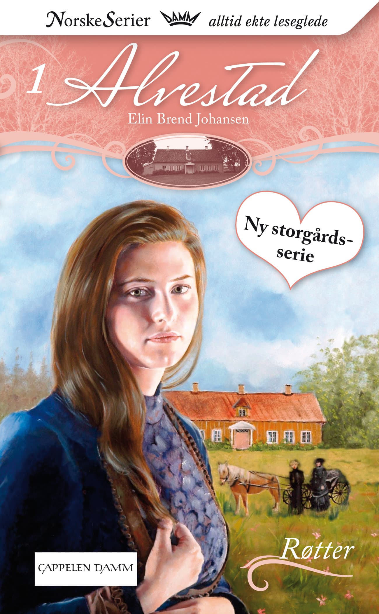 Omslag Røtter av Elin Brend Johansen (Heftet)