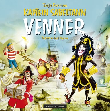 Omslag av "Kaptein Sabeltann: Venner"