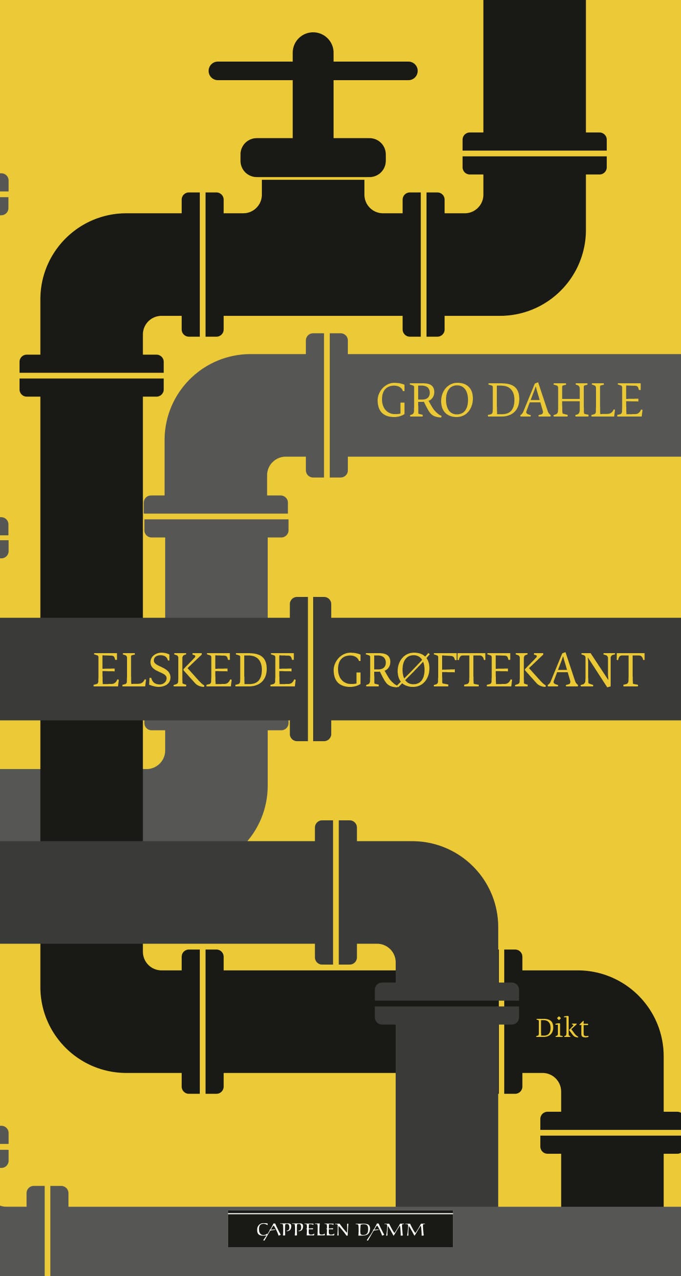 Omslag Elskede grøftekant av Gro Dahle (Innbundet)