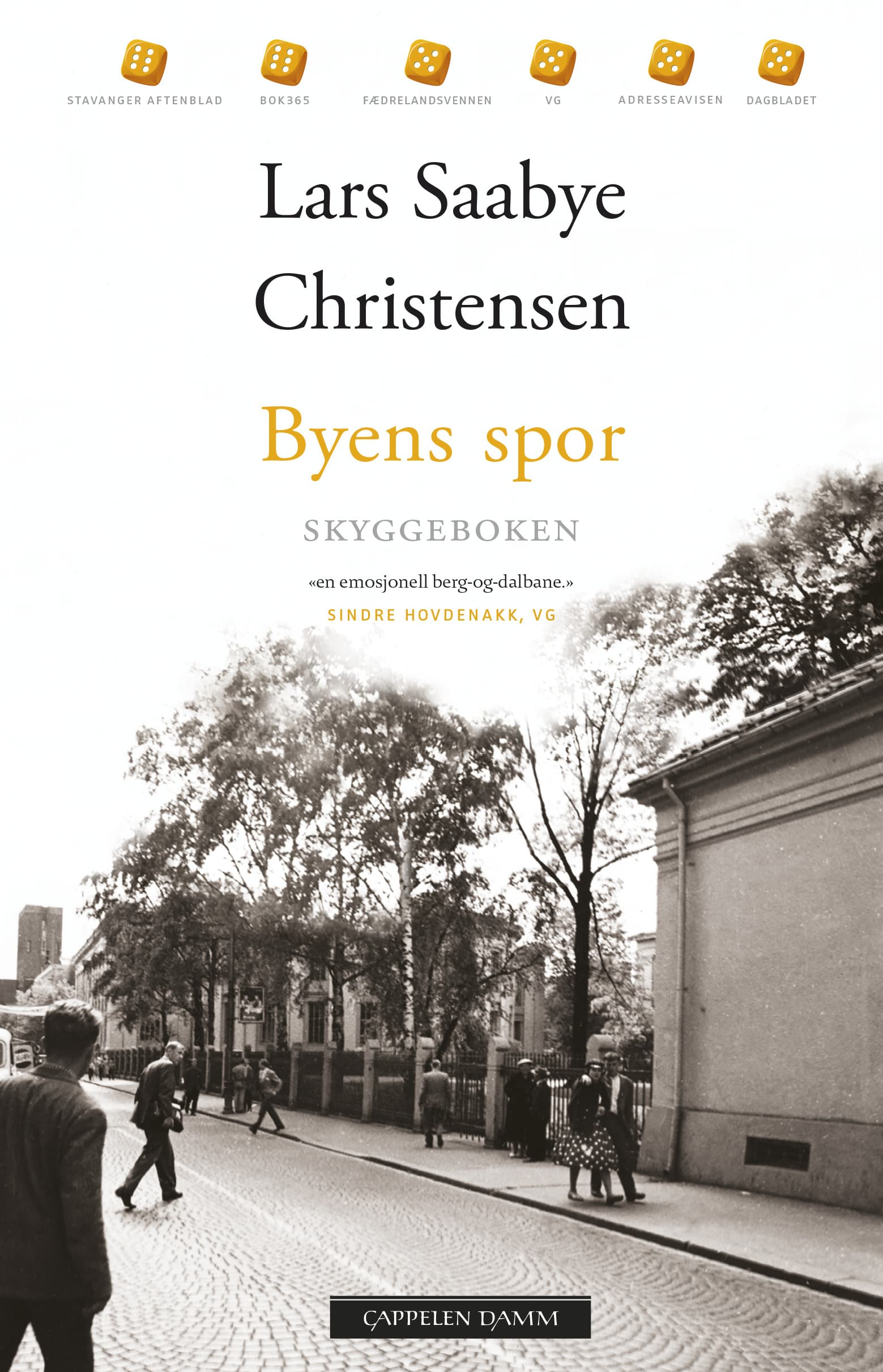 Omslag Byens spor - Skyggeboken av Lars Saabye Christensen (Heftet)