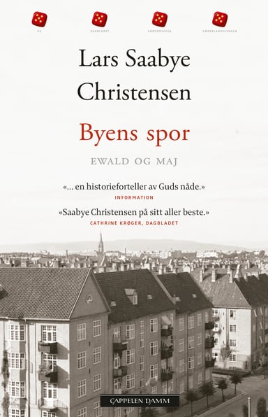 Omslag av "Byens spor - Ewald og Maj"