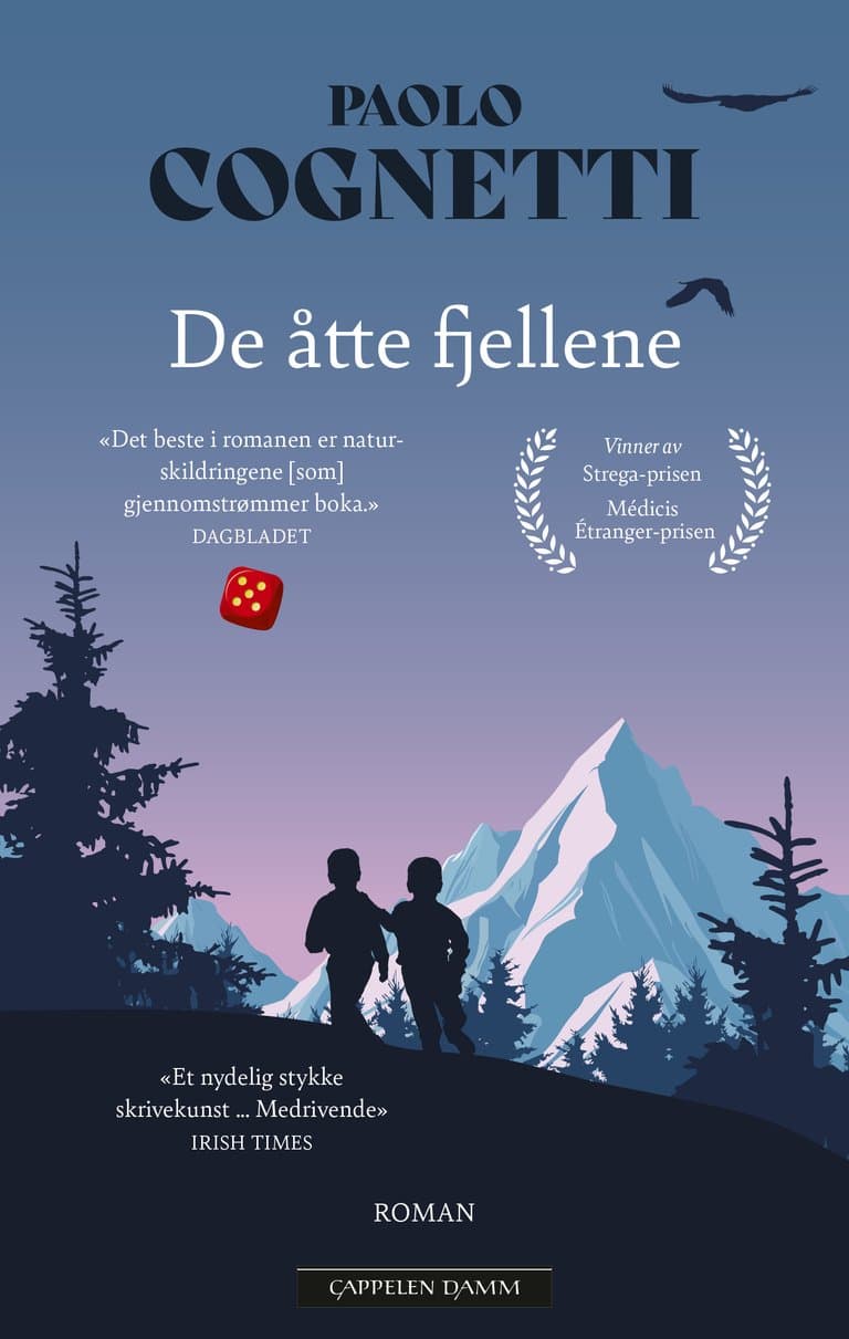 Omslag De åtte fjellene av Paolo Cognetti (Heftet)