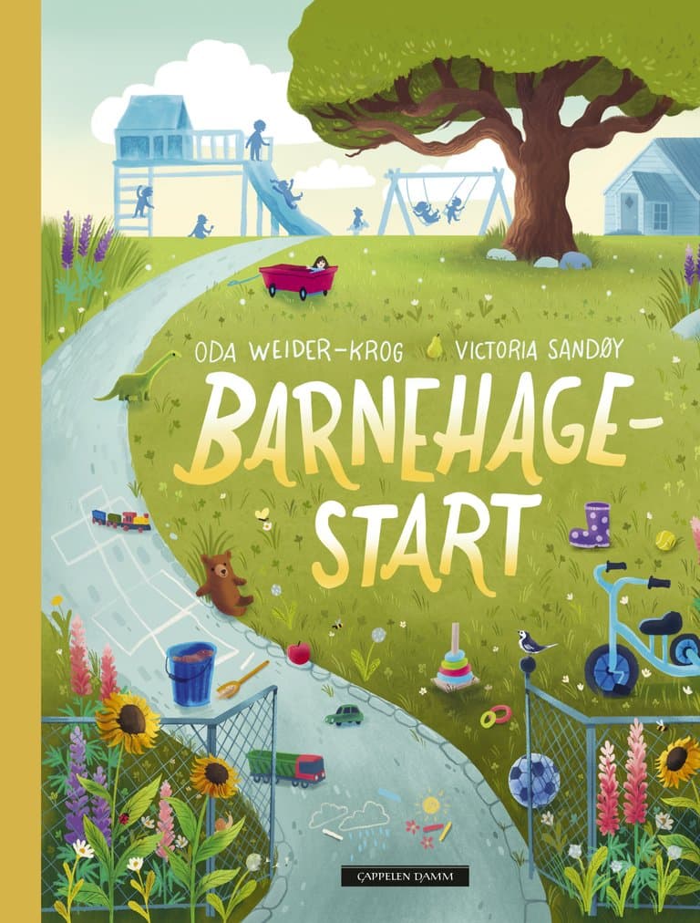 Omslag Barnehagestart av Oda Weider-Krog (Innbundet)