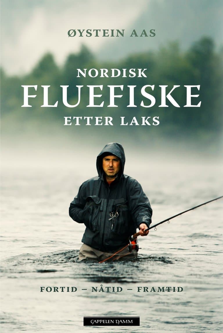 Omslag Nordisk fluefiske etter laks av Øystein Aas (Innbundet)