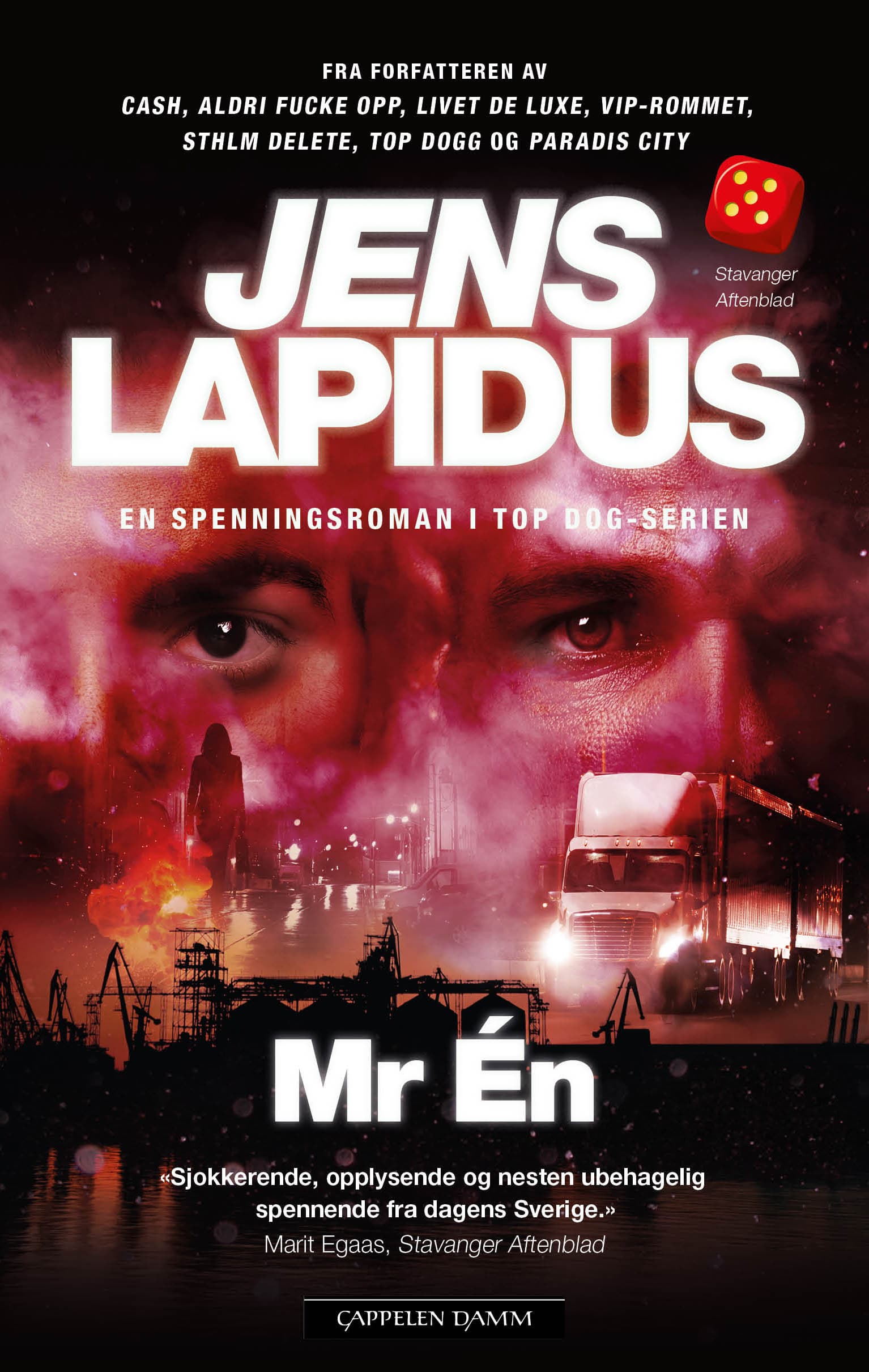 Omslag Mr Én av Jens Lapidus (Innbundet)