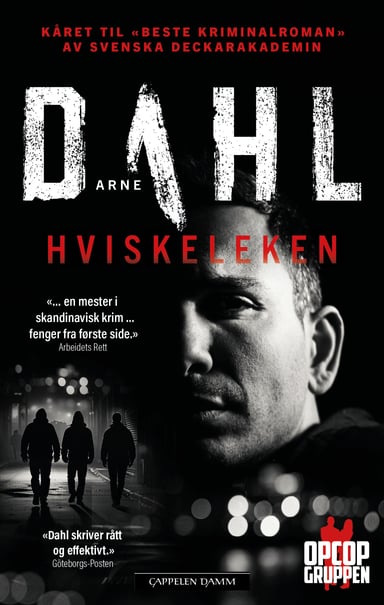 Omslag av "Hviskeleken"