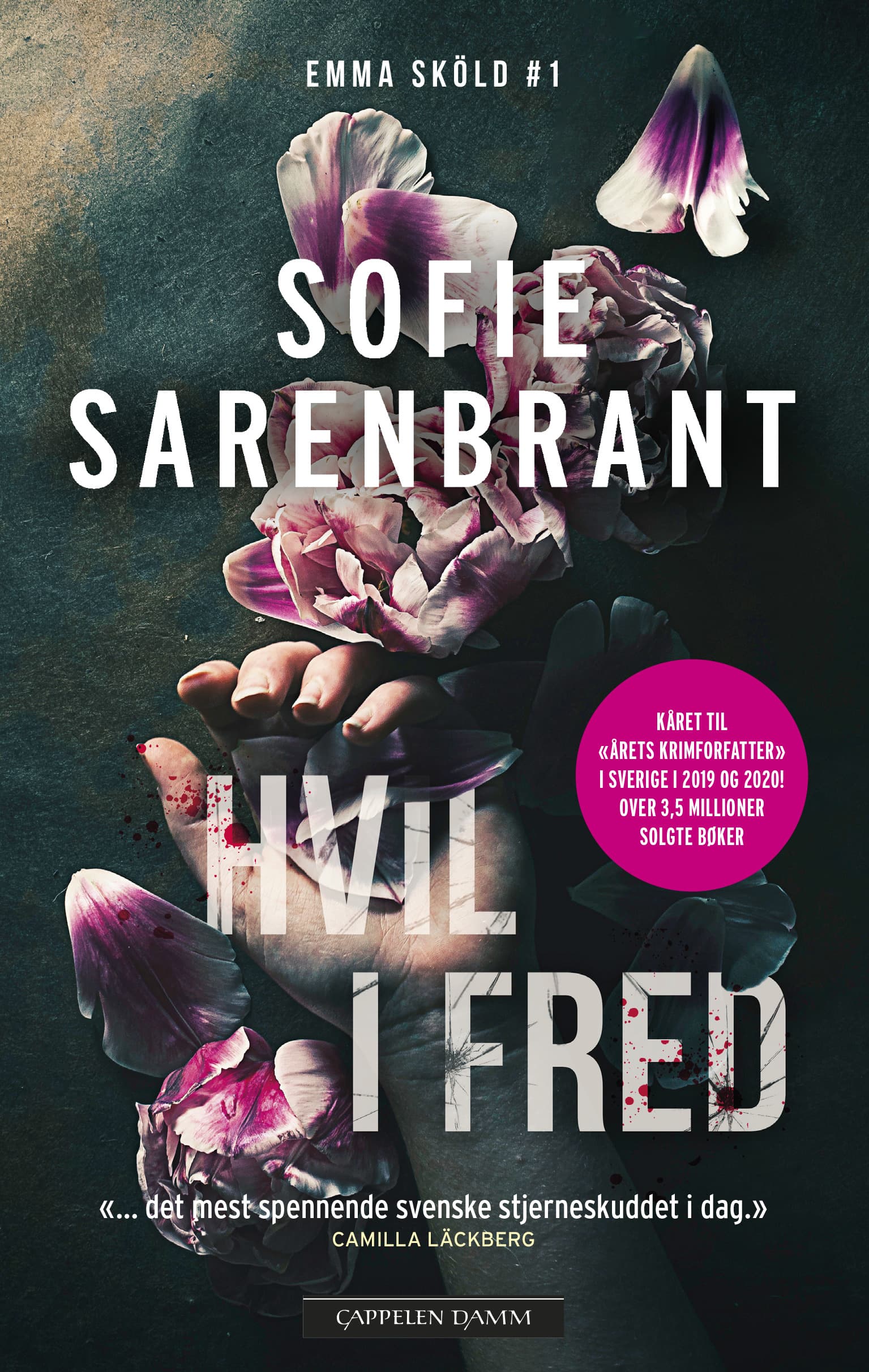 Omslag Hvil i fred av Sofie Sarenbrant (Heftet)