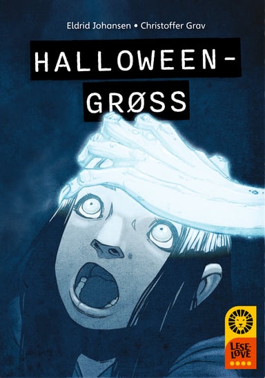Omslag av "Leseløve nivå 4 - Halloween-grøss"