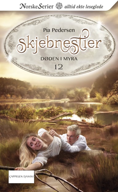 Omslag av "Døden i myra"