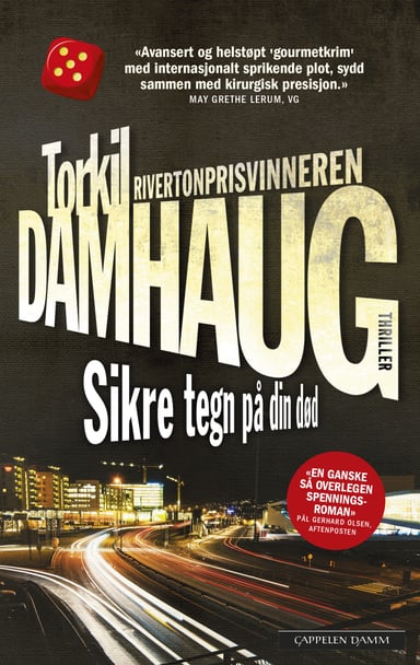 Omslag av "Sikre tegn på din død"