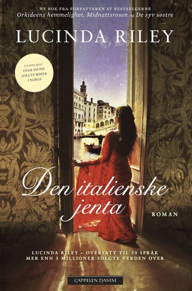 Omslag av "Den italienske jenta"