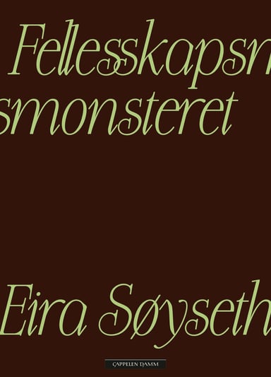 Omslag av "Fellesskapsmonsteret"
