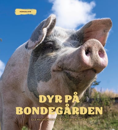 Omslag av "Dyr på bondegården"