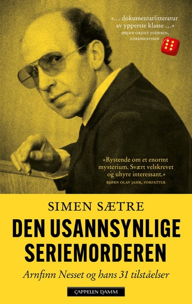 Omslag av "Den usannsynlige seriemorderen"