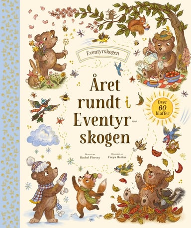 Omslag av "Året rundt i Eventyrskogen"