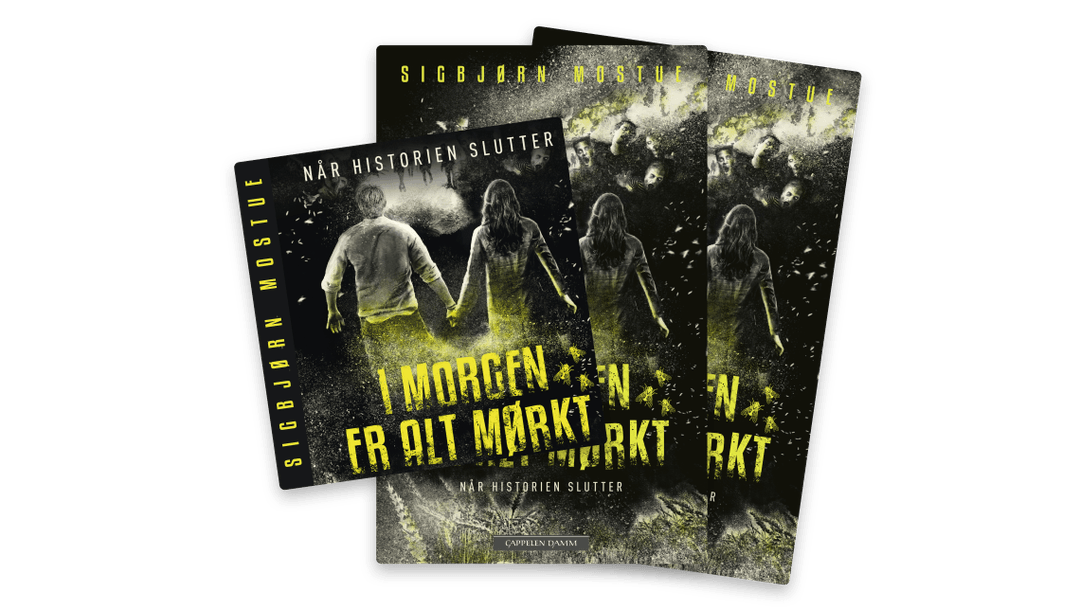 Omslag fra verk "I morgen er alt mørkt"