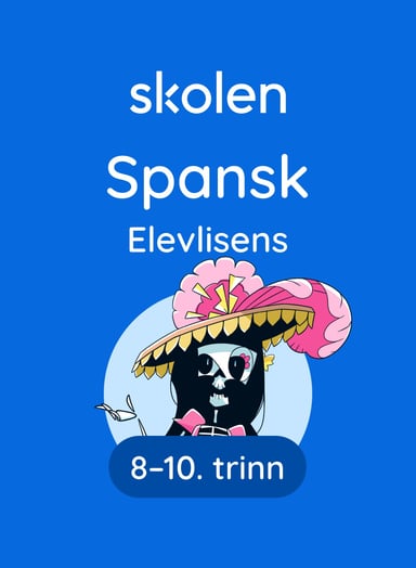 Omslag av "Skolen 8-10 Spansk"